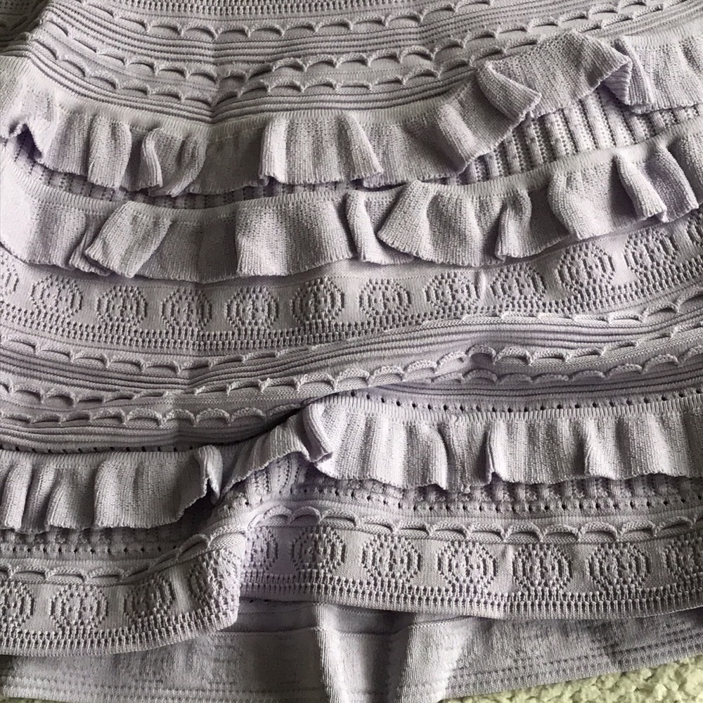 Shoshanna Sofie frill sleeve knit dress XS - Picture 11 of 14